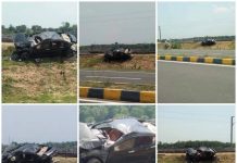 রঘুনাথপুর : নিয়ন্ত্রণ হারিয়ে চারচাকা গাড়ির দুর্ঘটনায় আহত এক।