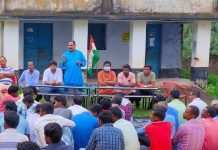 রঘুনাথপুরে কংগ্রেস ছেড়ে তৃণমূলে যোগদান অঞ্চল সভাপতি সহ ১০ টি পরিবারের