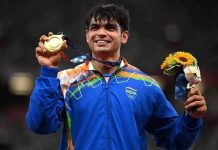 জ্যাভলিন থ্রোয়ে সোনা , ইতিহাস গড়লেন নীরজ।