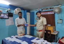 হারিয়ে যাবো মোবাইল উদ্ধার করল পুলিশ।