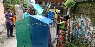 মিশন নির্মল বাংলা প্রকল্পে জঞ্জাল সংগ্রহ শুরু করল পুরসভা।