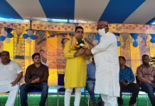 ঝালদায় তৃণমূলের বিজয়া সম্মেলন।