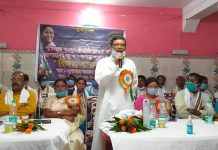 বান্দোয়ানে তৃণমূলের বিজয়া সম্মেলন।