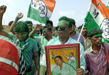 ভবানীপুরে জয়ী মমতা বন্দ্যোপাধ্যায়, উচ্ছ্বাসে মাতল তৃণমূল নেতাকর্মীরা