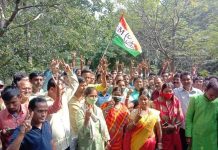 তৃণমূলের আনা অনাস্থায় অপসারিত বিজেপি প্রধান।